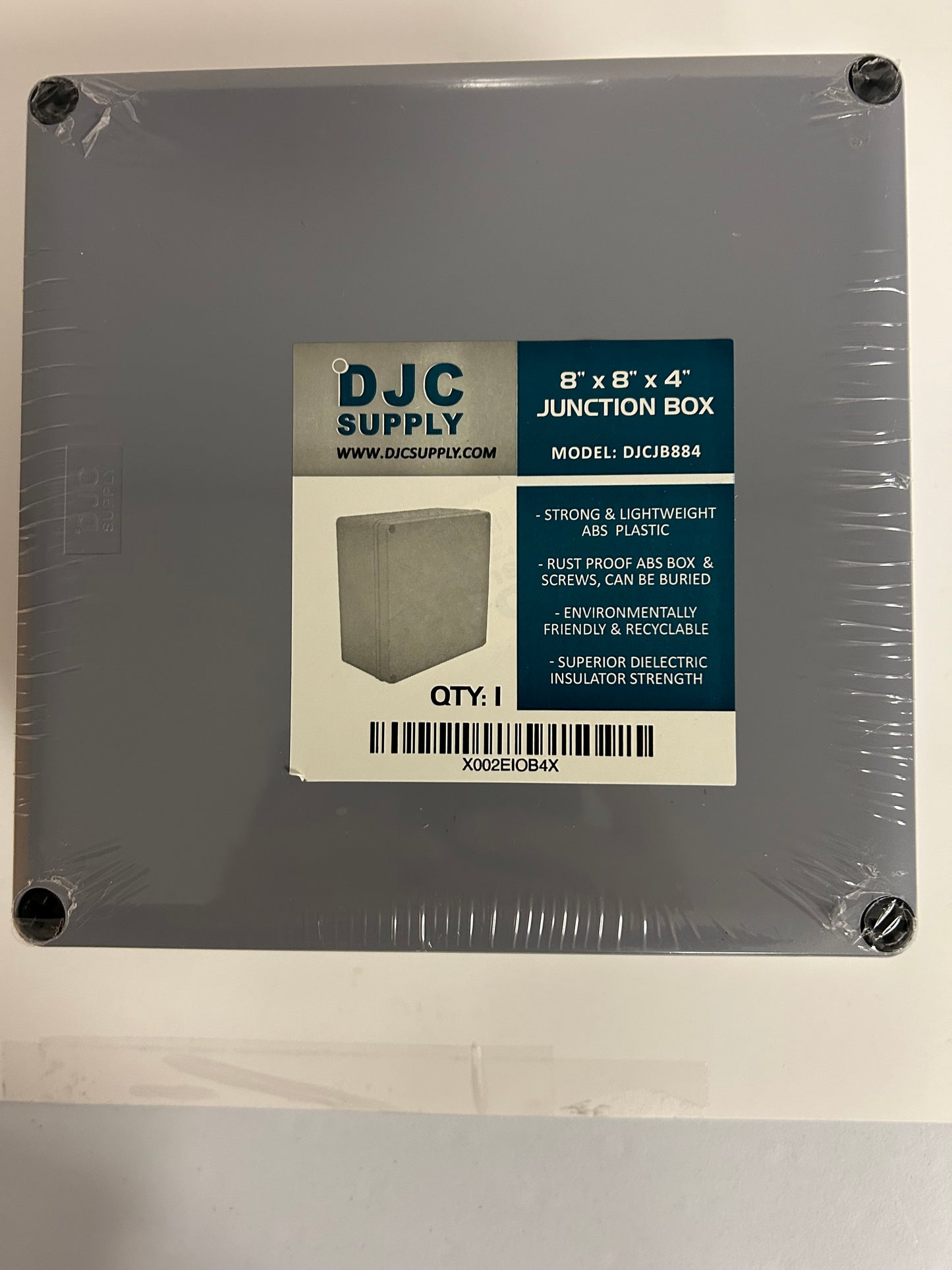 DJCJB884 8"X8"X4" JUNCTION BOX
