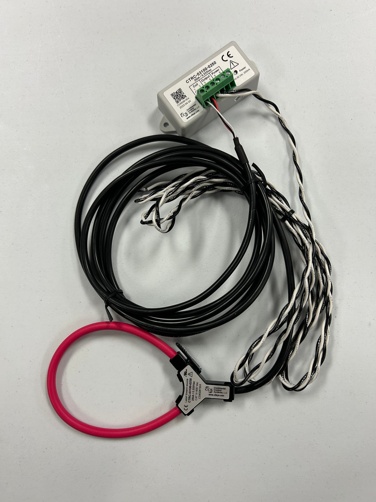 Control Sytems CCS CTRC-03100-0250 Rogowski Coil Current Transformer