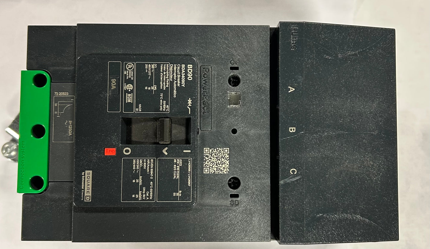 Square D BDA34090Y Circuit Breaker