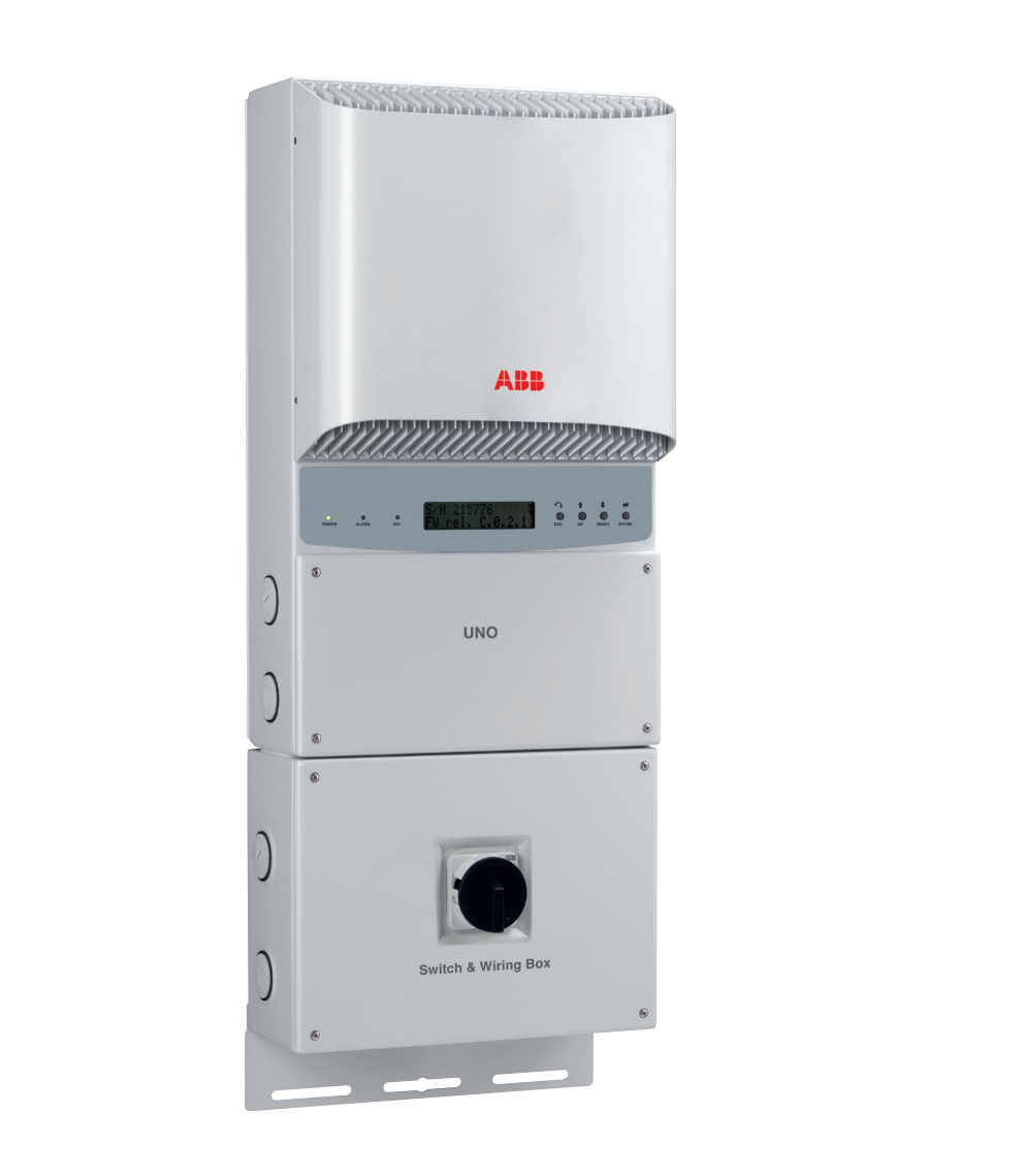 ABB, PVI-3.8-OUTD-S-US-A, No Mounting Bracket