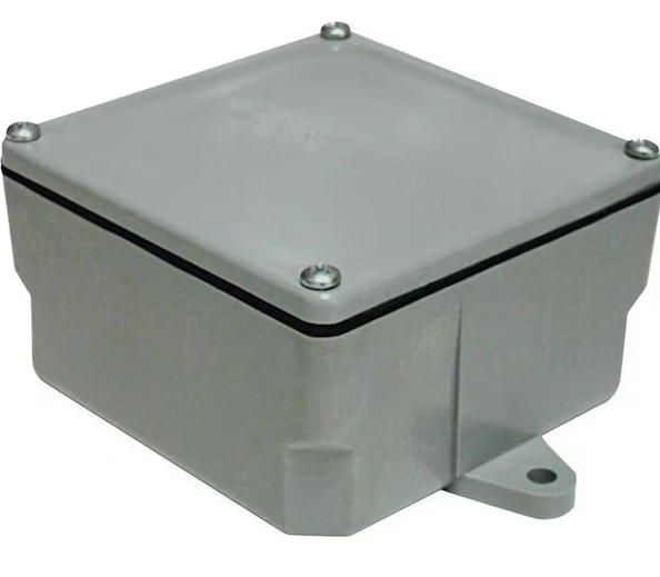 Junction Box, PVC, dustproof, 6x6x4