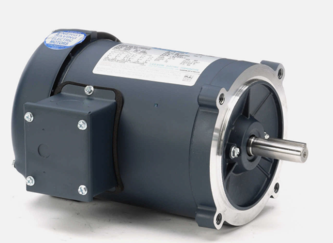 C4T17FC40A Leeson 102860.00 Electric Motor 1/2 HP 1800 Rpm 3PH 208-230/460 V 56C C4T17FC40A
