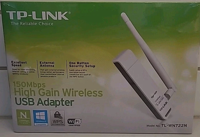 TL-WN721N TP-LINK 150Mbps Wireless N USB Adapter