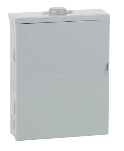 Square D HOM816L125PRB 125A 8 Spaces 16 Circuits Plug On Circuit Breaker Load