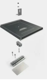 Unirac Flashkit TR Flat-Tile Charcoal