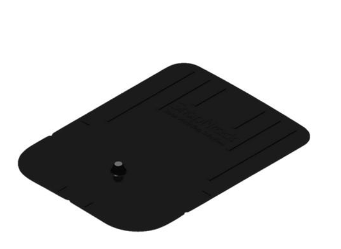 SnapNrack, 232-01375, Comp Flashing, 9" x 12", Black Alum