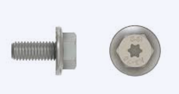 S-5! M8-1.25 × 17 mm Hex Flange Bolt M8 x 17 Bolt