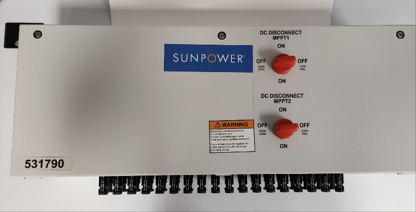 SunPower Solar DC Combiner Box 18/36