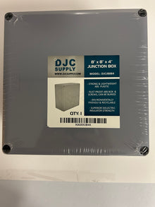 DJCJB884  8"X8"X4" JUNCTION BOX