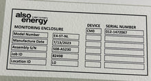 Also Energy Model E4-ST-NL Modem Enclosure
