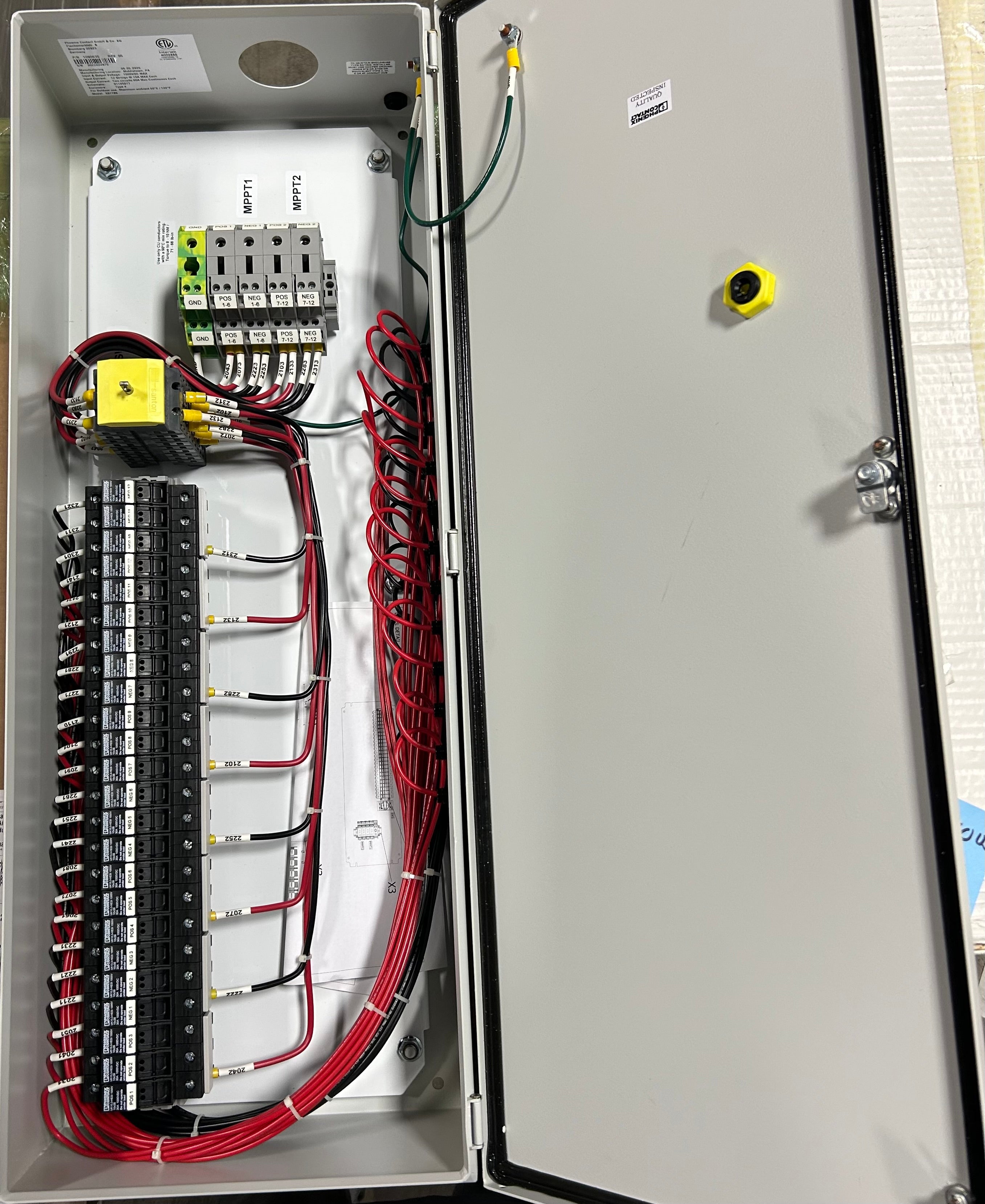 Phoenix Contact Combiner Box Pheonix Contact Solar DC Combiner Box 12/24 Sunpower 531789 – Legacy ...