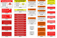 Labels, Job Pack, 2020 NEC collection