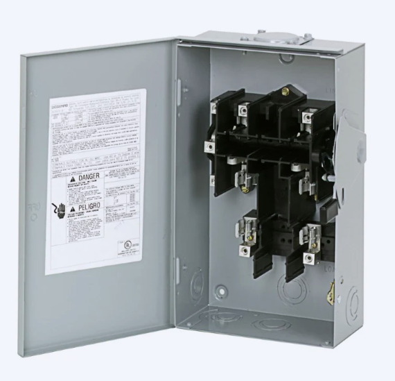 Eaton, Fusible, 60A Safety Disconnect, D322NRB