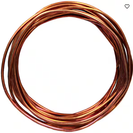 Wire, Bare Copper, Solid, #6, per foot
