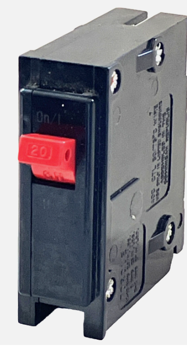 BRYANT WESTINGHOUSE BR120 C120 1 Pole 20 Amp Circuit Breaker - Red Handle