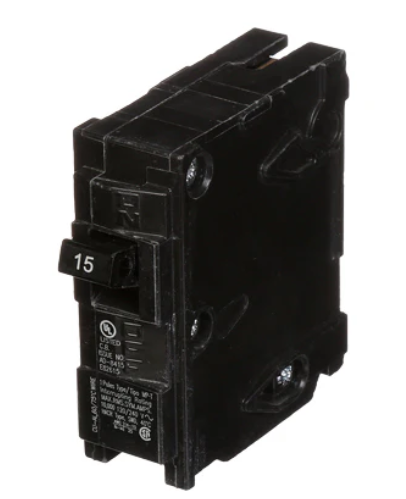 Murray 15A 120V 1-Pole Plug-In Circuit Breaker MP-T Frame