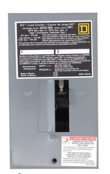 QO2L30SCP 30A Surface Mount Loadcenter