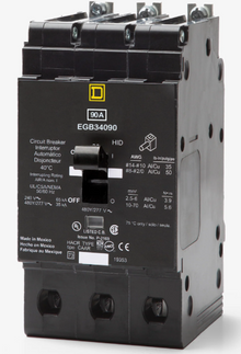 EGB34090 Square D - 3 Pole Circuit Breaker