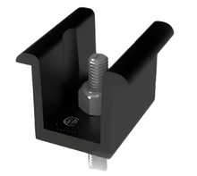 302030D UNIRAC SolarMount Pro Series Universal Mid Clamp Assembly w/ Dark Finish (Box of 20)