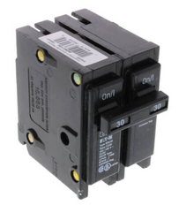 BR230 2-Pole Eaton Interchangeable Circuit Breaker (30A, 120/240V)