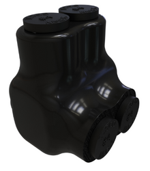PBTS-2-4 ILSCO, Insulated Aluminum Multi-Tap Connector, Conductor Range 4-14, 2 Ports