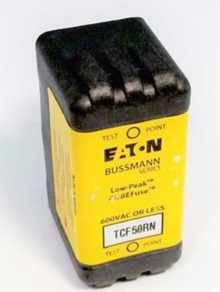 TCF50RN BUSSMANN Low Peak cube fuse