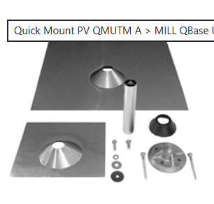 QUICK MOUNT PV Quick Mount PV QMUTM A