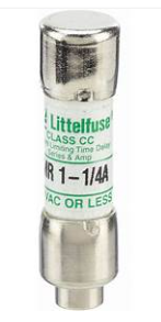 CCMR Series 1-1/4A Time-Delay, 1.25 A, 600 V AC, Non-Indicating, 13/32 in x 1 1/2 in