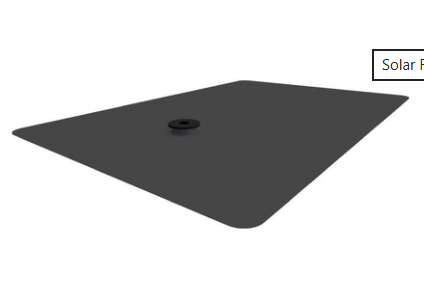 Solar Flashing, Glv, Blk  3012010