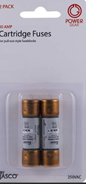30 AMP CARTRIDGE FUSES (2pk)