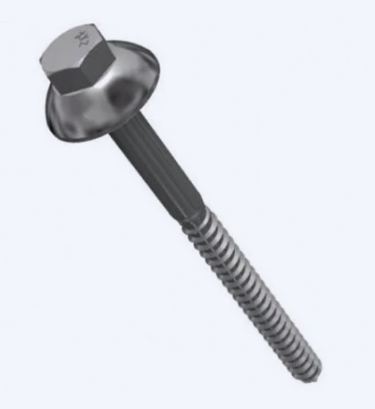 Snapnrack 242-92266 4" Umbrella Lag Bolt