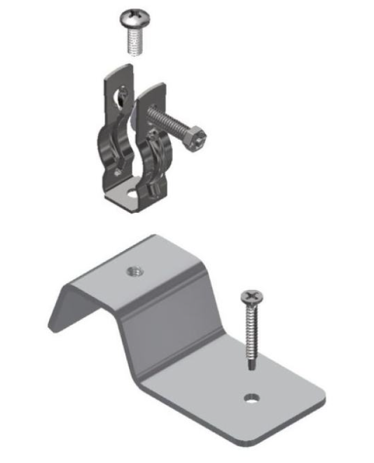 SnapNrack 242-02730 Conduit Support Assembly w/ 3/4-inch EMT
