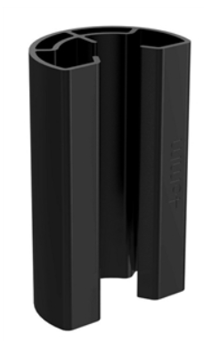 IronRidge UFO-STP-32MM-B1, Stopper Sleeve for UFO - Black Finish