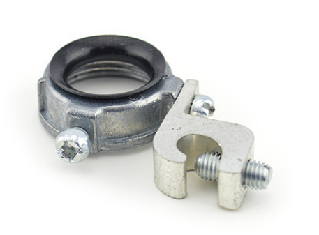 Insulated Grounding Bushing, 1/2″, Zinc Die Cast with Lug (381-DC)