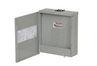 Type BR 125 -Amp 12 -Spaces 24 -Circuit Outdoor Main Breaker Plug-On Neutral Load Center