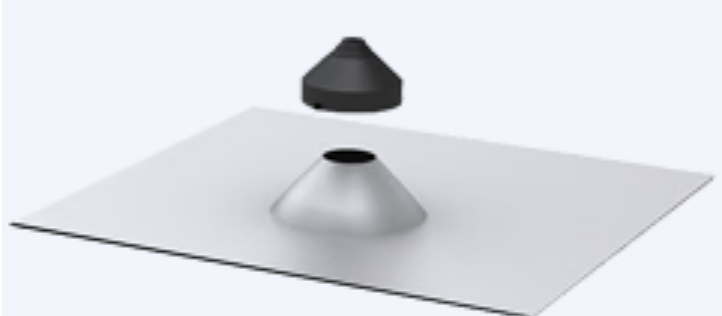 IronRidge Conduit Penetration Flashing for Tile Roofs, Mill Finish – QMCPT-A-12