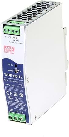 Mean Well WDR-60-12 DIN Rail Power Supply