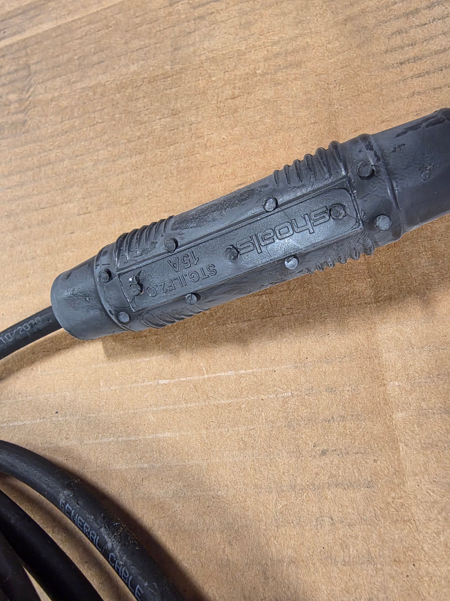 Shoals, Helix DC 3 String Combiner whip, Male input, Fused @ 15A, MC4 Female output