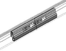 IronRidge, Bonded Rail Splice (for XR100 rail), XR100-BOSS-01-M1